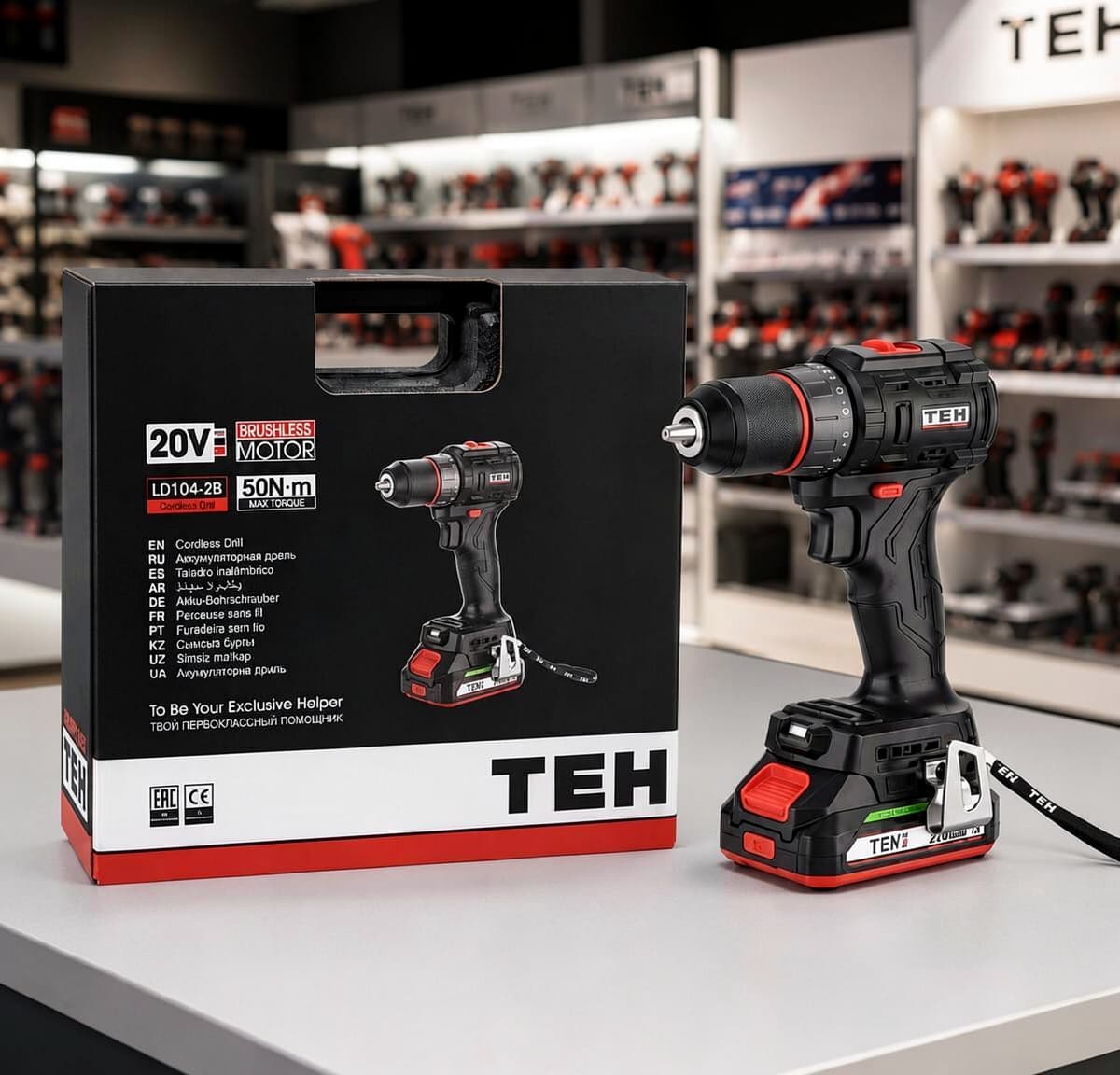 TEH 20V Batareyalı Drel və Vintaçan