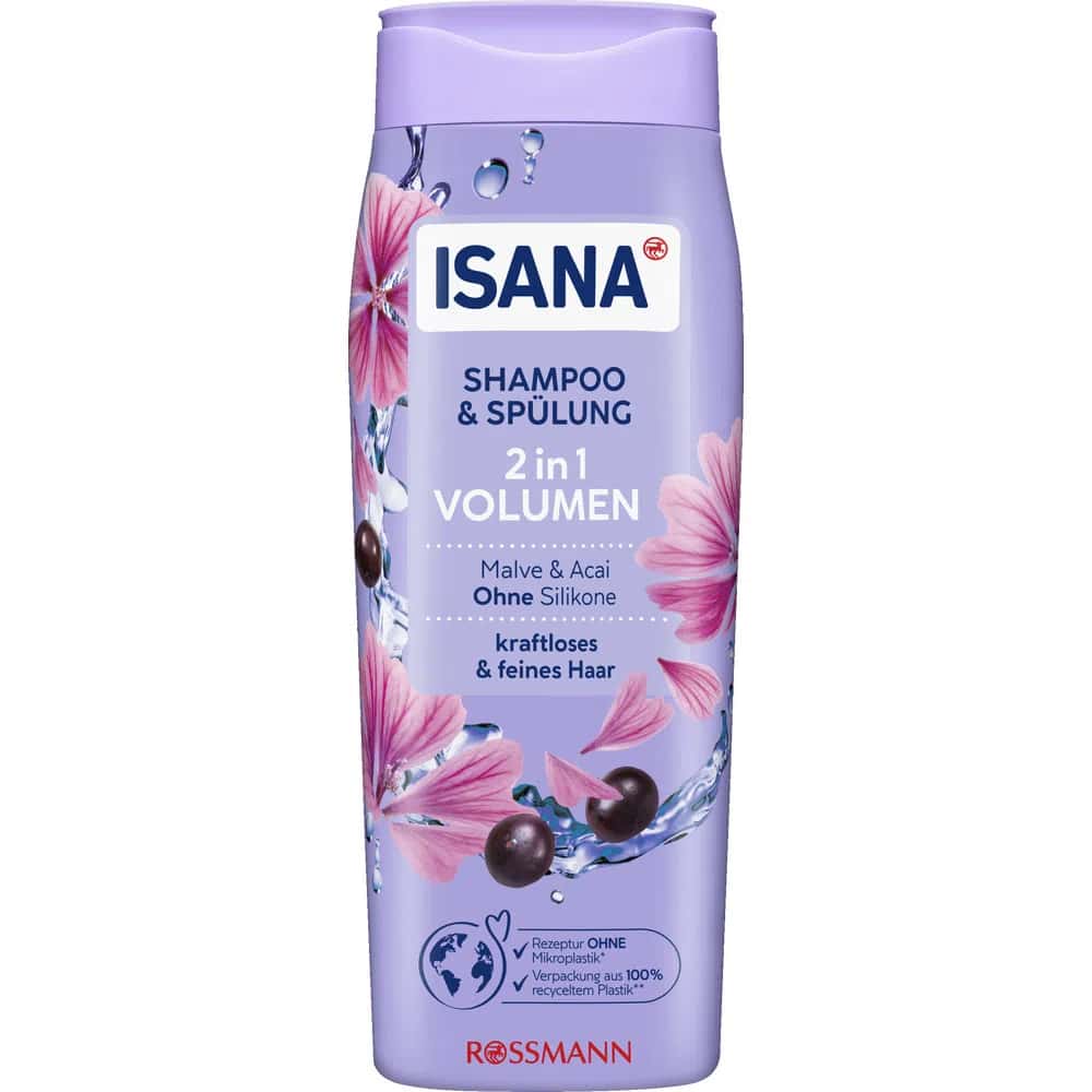 Isana Volumen 2in1 Şampun-Balzam 300 ml - Tenderyard