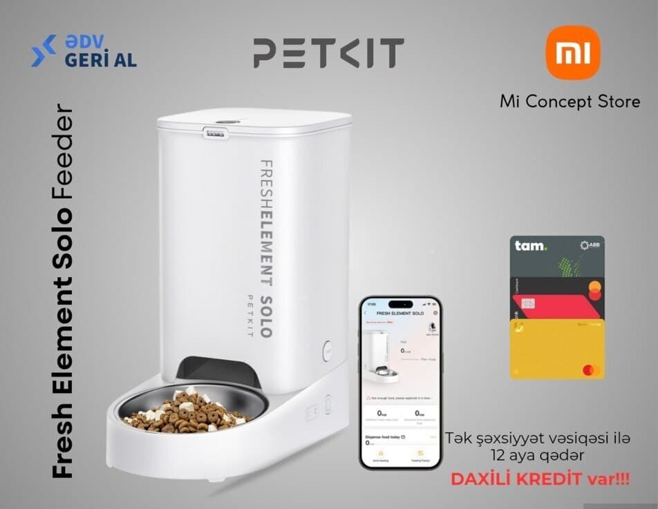 Smart yem qabı Petkit Fresh Element Solo Feeder