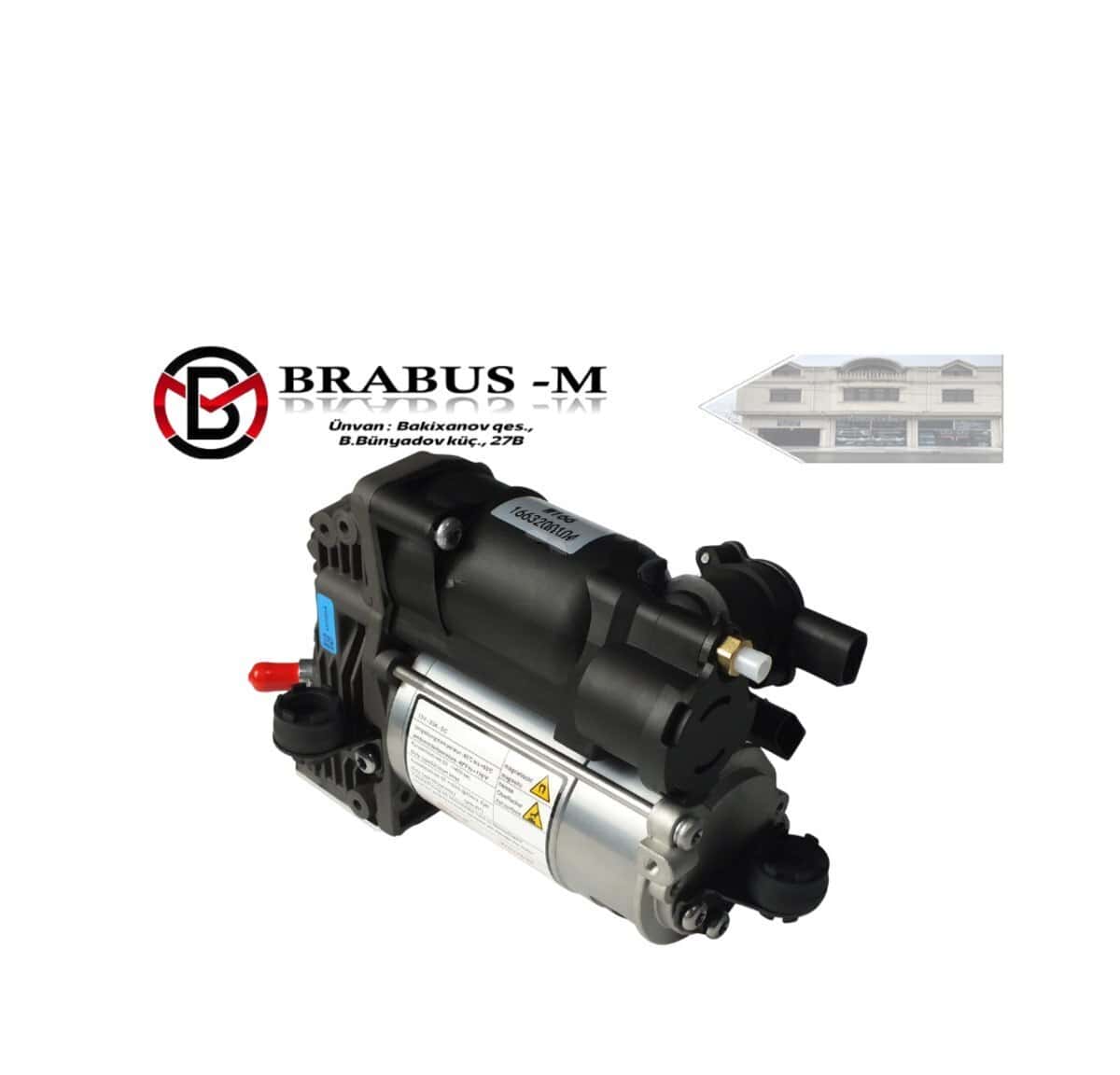 Pnevma kompressoru Mercedes W166 GL/GLS - Tenderyard
