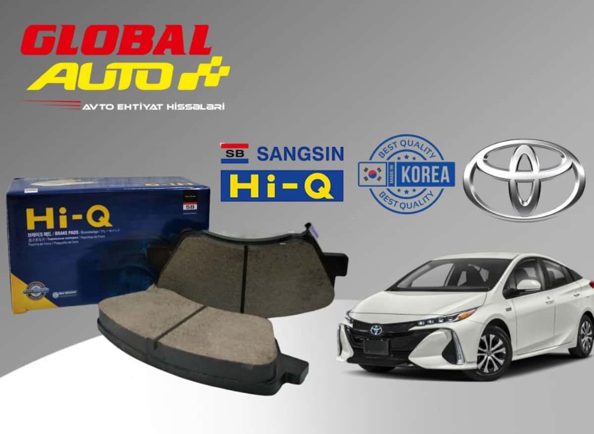 Brake pads for Toyota Prius Prime NHW50 - Tenderyard