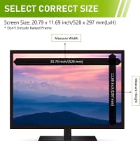 Monitor üçün qoruyucu ekran plyonkası 23.8 düym 16:9 — şəkil 7