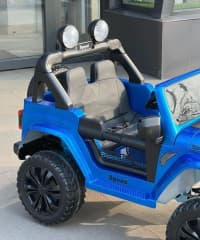 Uşaq avtomobili Jeep Wrangler mavi — şəkil 4