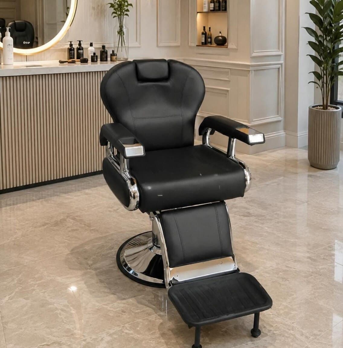 Bərbər və salon kreslosu