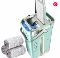 360 dərəcə fırlanan başlıqlı mop dəsti — şəkil 2