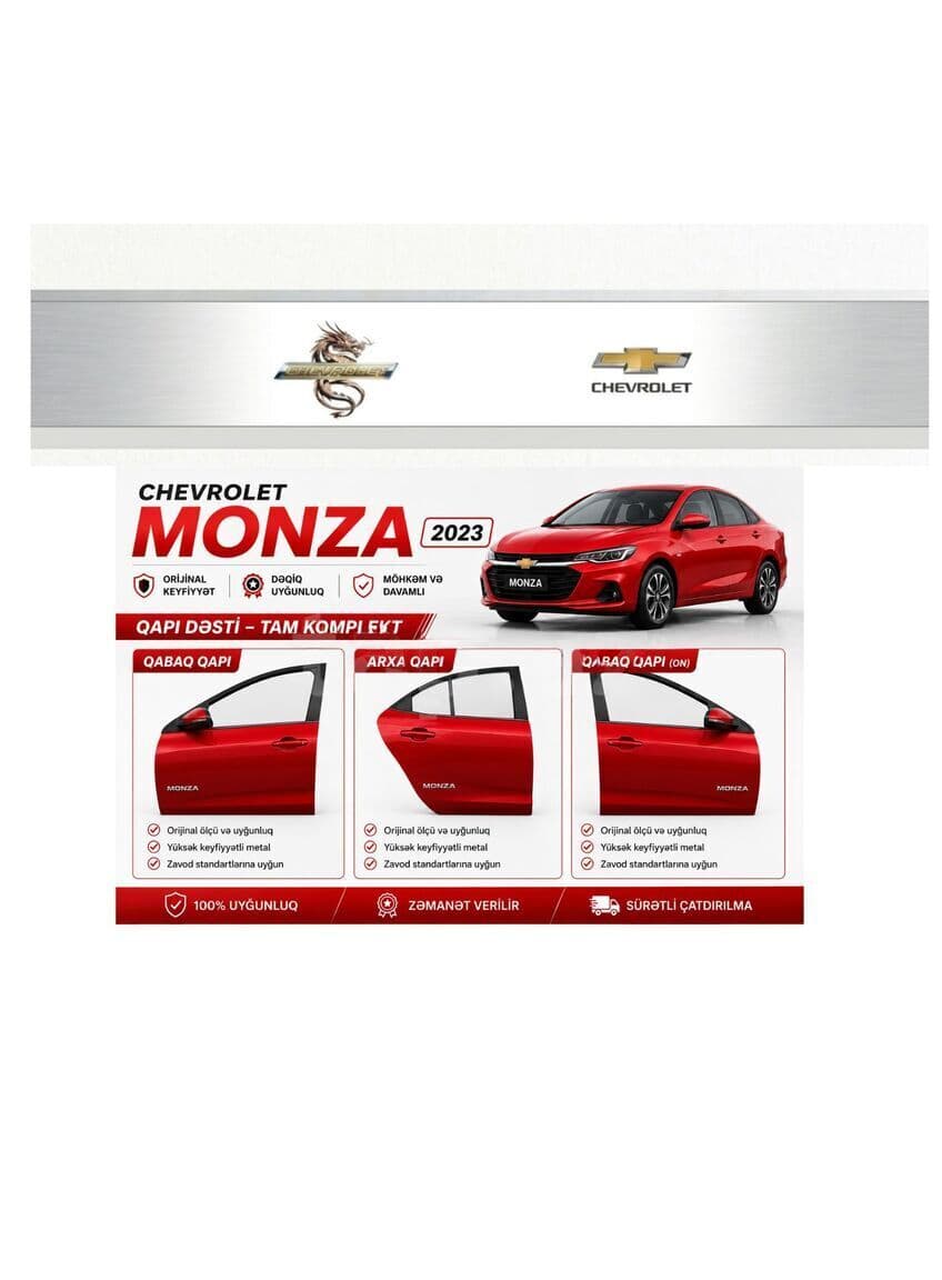 Qapı Chevrolet Monza 2023