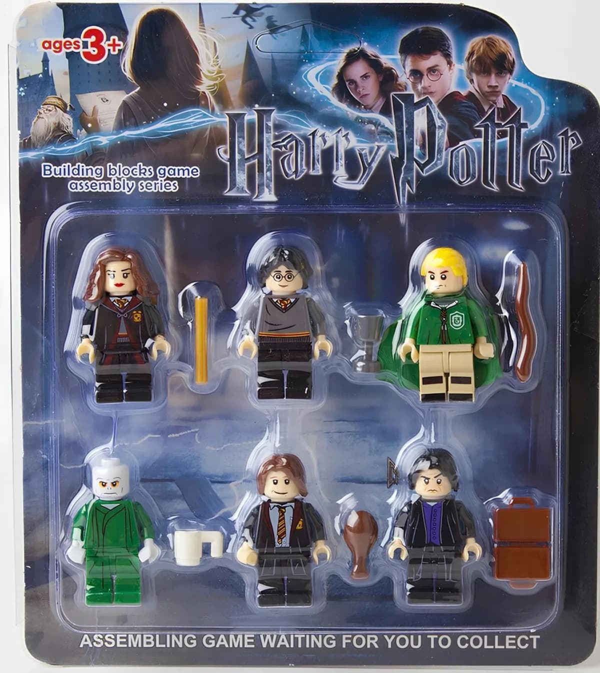 Fiqur dəsti Harry Potter, 6 ədəd, plastik