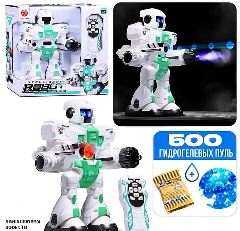 Pultla idarə olunan çoxfunksiyalı çoxfunksiyalı robot oyuncaq - Tenderyard