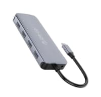 USB Hub Orico PW11-6P-GY-EP 6-in-1 Type-C — şəkil 2