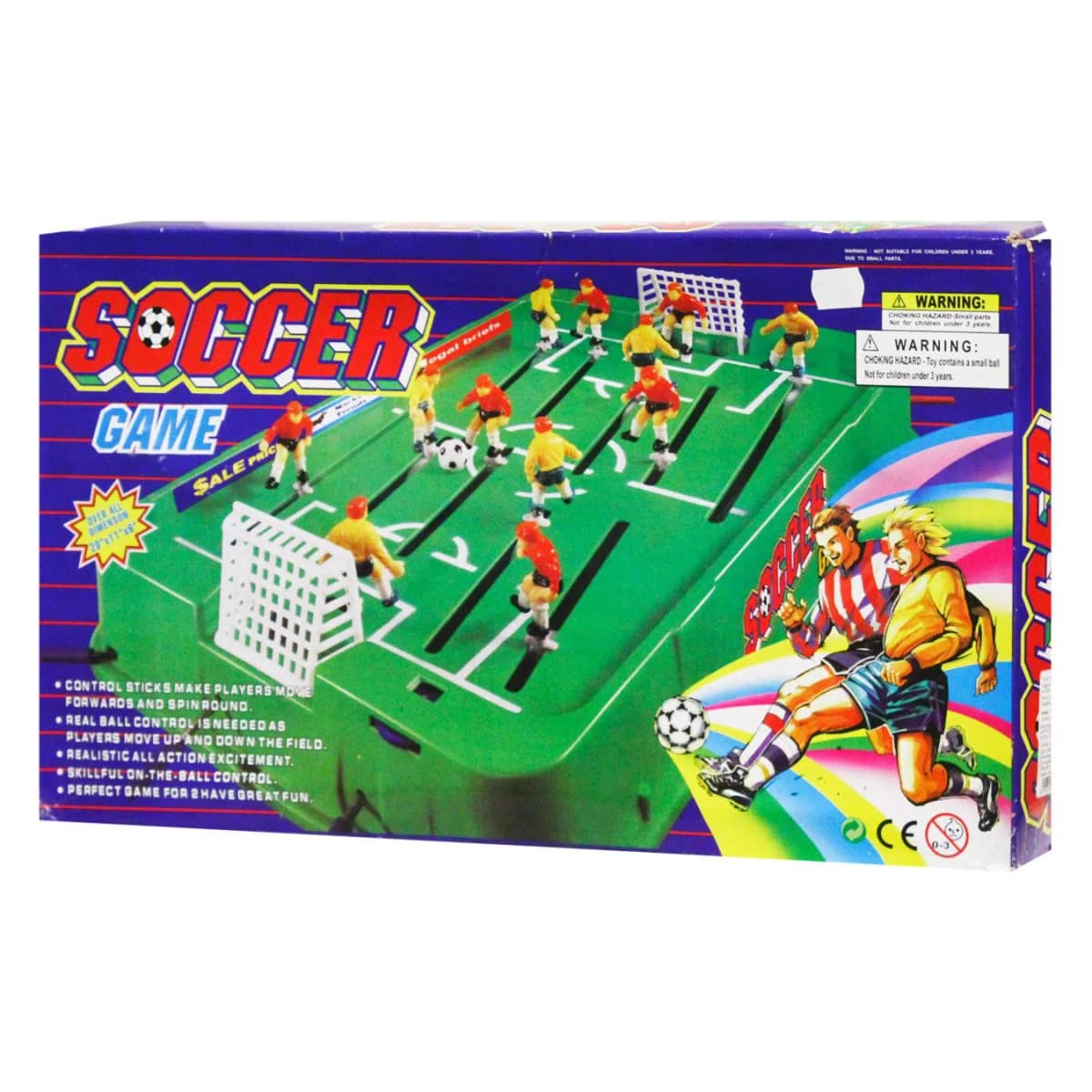 Masaüstü futbol oyunu 50x28x15 sm