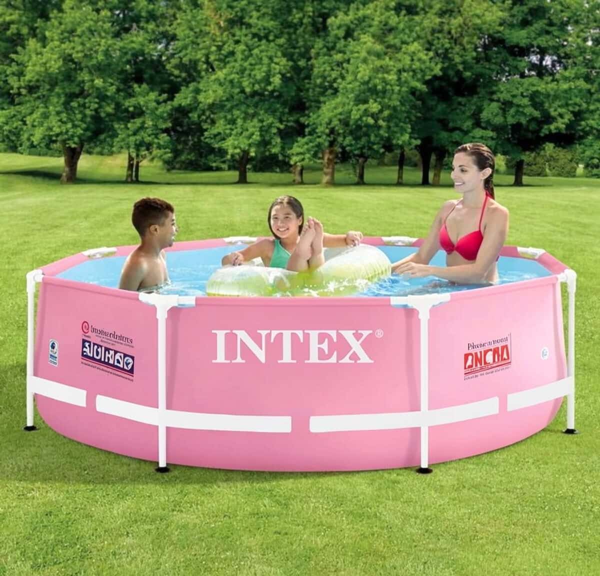 Intex 244x76 cm Inflatable Pool - Tenderyard