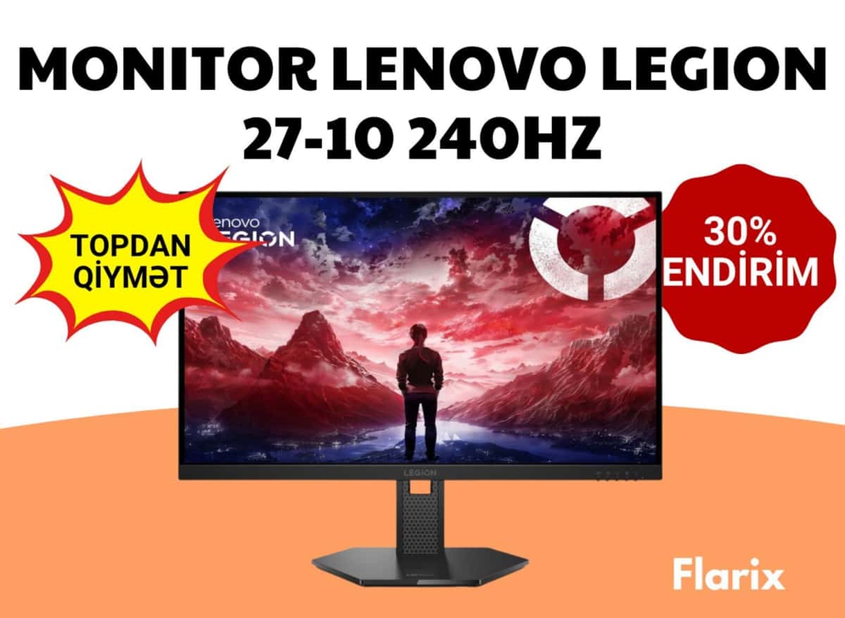 Monitor Lenovo Legion 27-10 27" 240Hz - Tenderyard