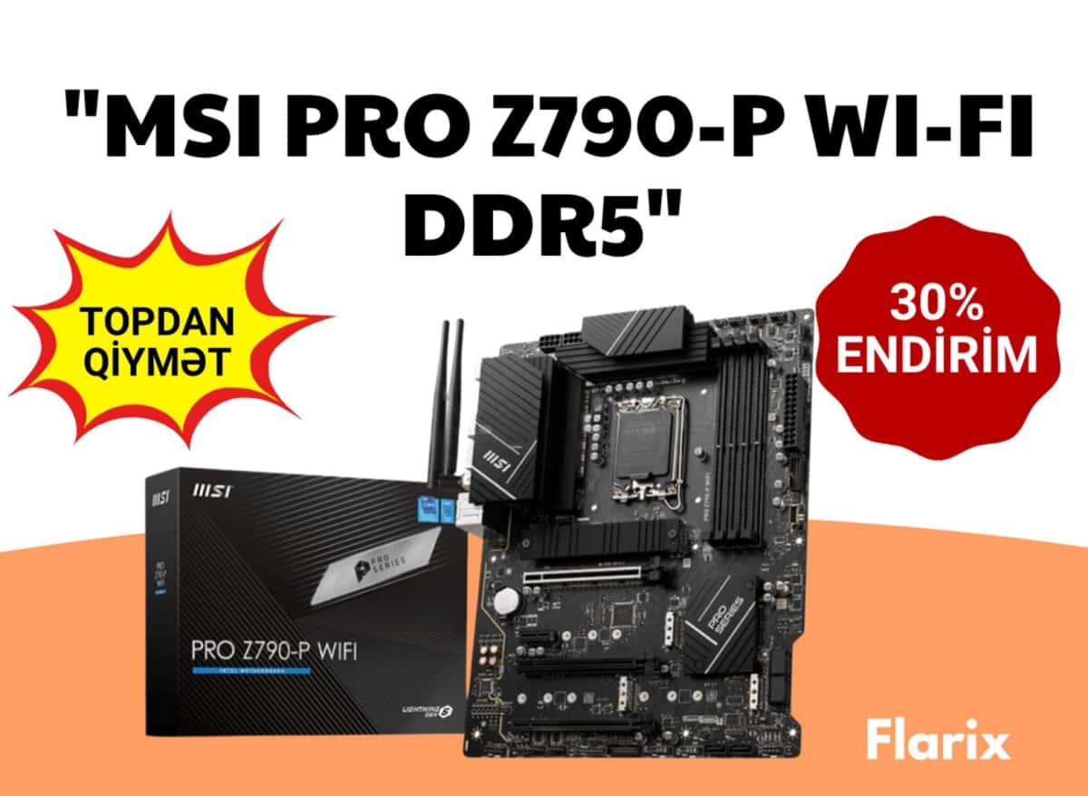 Motherboard MSI PRO Z790-P Wi-Fi DDR5 - Tenderyard