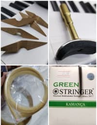 Kamança aksesuarları (sim, xərək, kaman) — şəkil 1