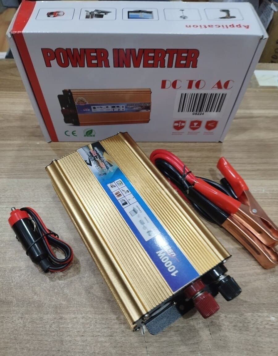 İnvertor 1000W 12V-220V çevirici