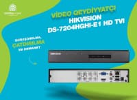 Video qeydiyyatçı Hikvision DS-7204HGHI-E1 4 kanal — şəkil 1