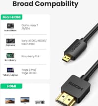 Qara rəng data kabel, HDMI — şəkil 6