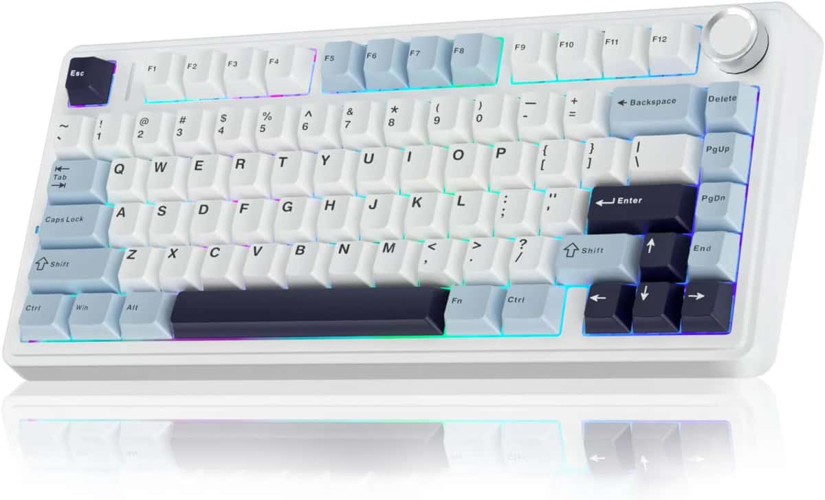 Aula mechanical keyboard white - Tenderyard