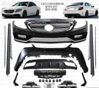 Body kit Mercedes W205 — şəkil 3