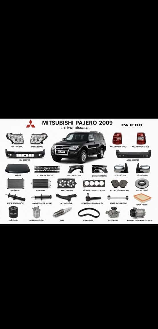 Запчасти для Mitsubishi Pajero - Tenderyard