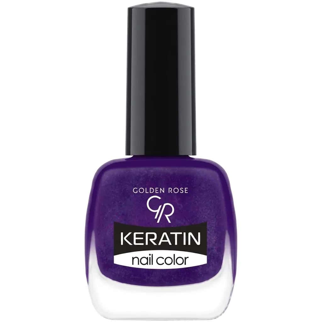 Golden Rose Keratin Nail Polish 68 Purple - Tenderyard