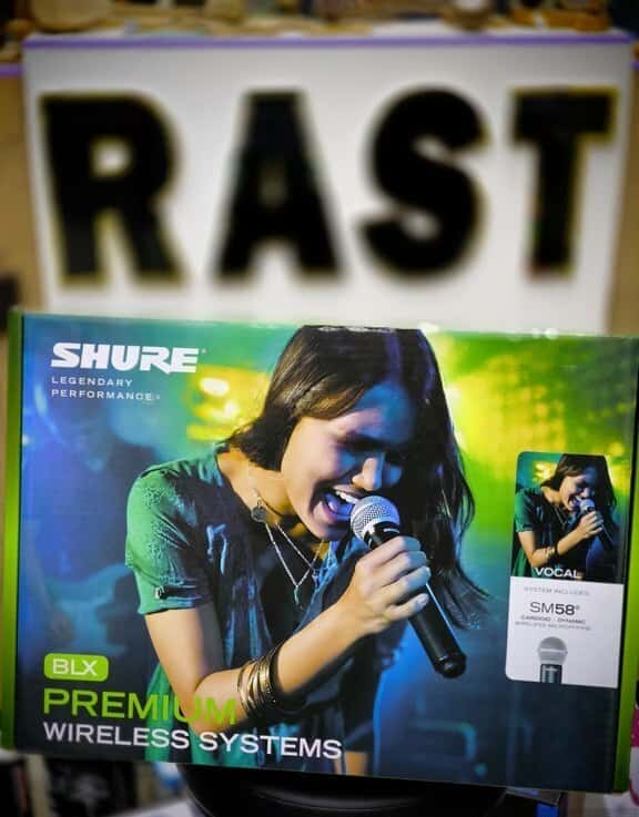 Беспроводной микрофон Shure BLX SM-58 - Tenderyard