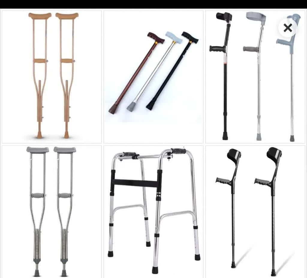 Rehabilitation aids: Canes, Walkers, and Rollators - Tenderyard
