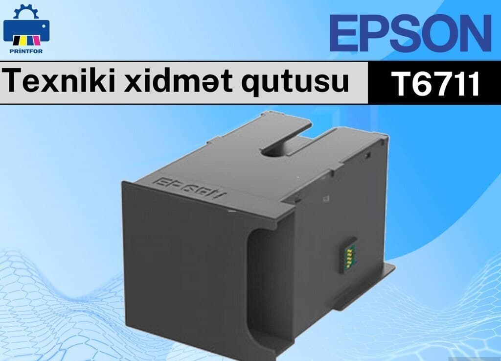 Epson T6711 Texniki Xidmət Qutusu (Maintenance Box)