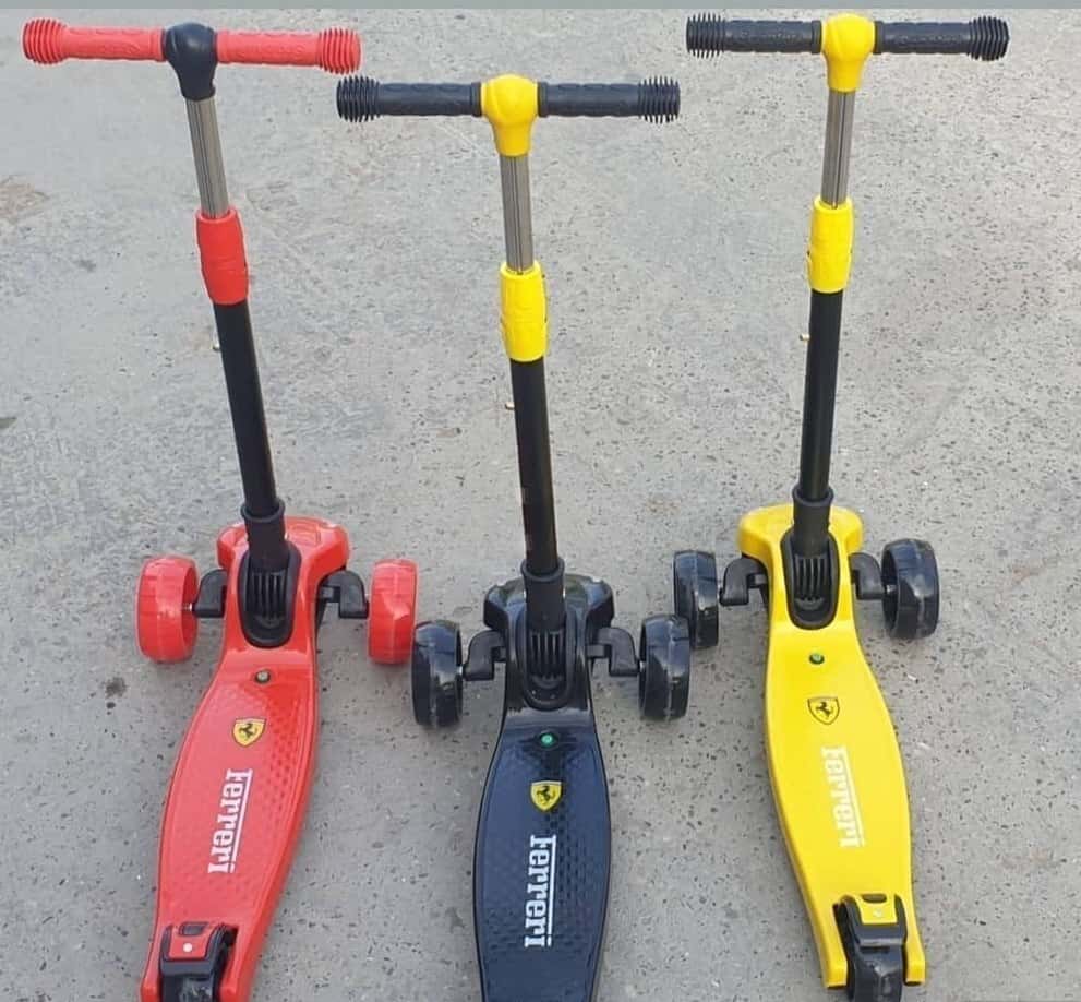 Uniseks uşaq skuteri, Trider skuter, Qarışıq rəng - Tenderyard