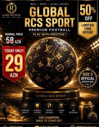 Futbol topu Louis Vuitton monogram üslublu, ölçü 5 — şəkil 1