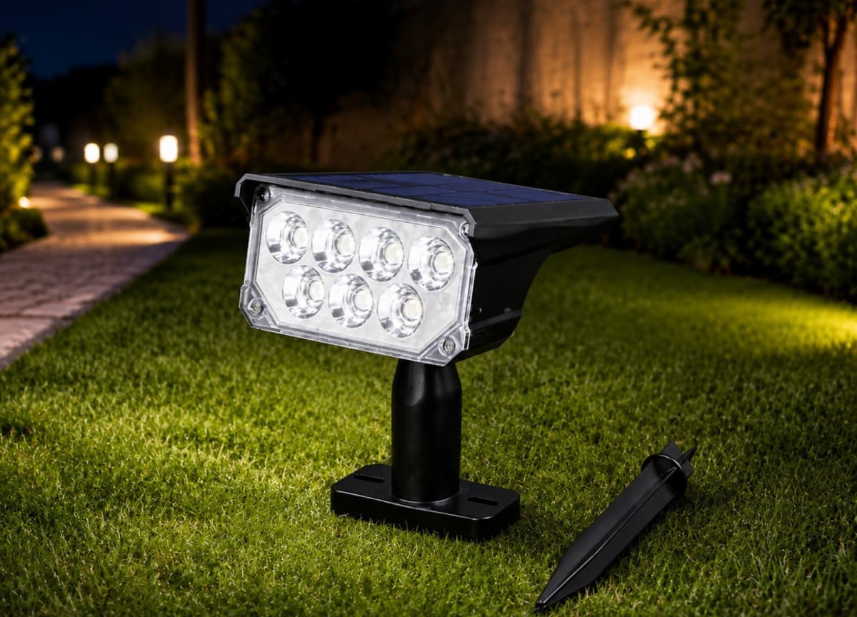 Bağ lampası XY-901-7RGB günəş enerjili