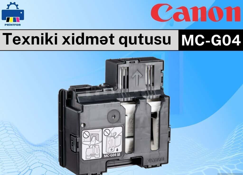 Canon MC-G04 Maintenance Box - Tenderyard
