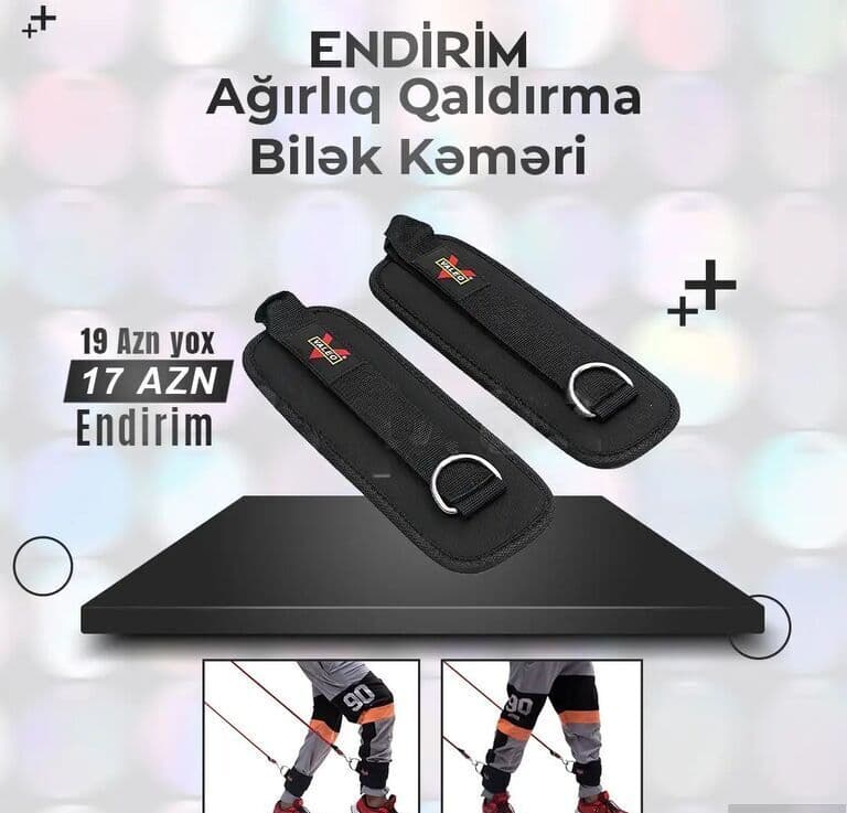Valeo Ağırlıq Qaldırma Bilək Kəmərləri