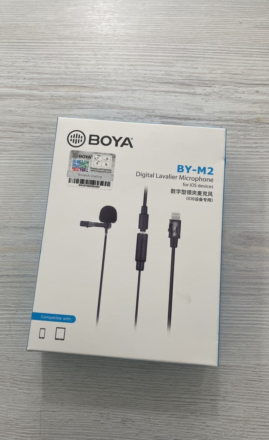 Boya M2 Lightning Yaxa Mikrofonu
