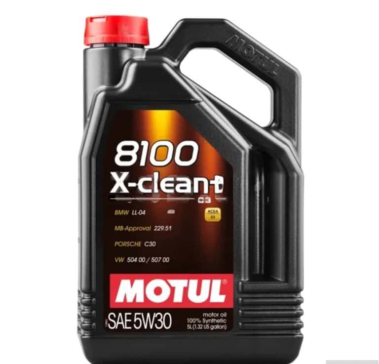 Motul 8100 X-clean+ 5W-30 5L Mühərrik Yağı - Tenderyard