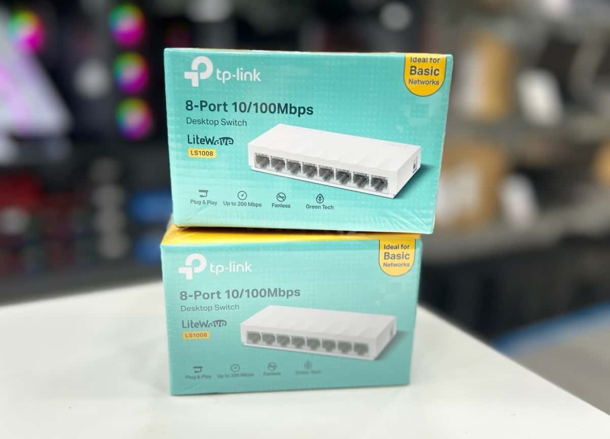 TP-Link LS1008 8-Port 10/100Mbps Desktop Switch - Tenderyard