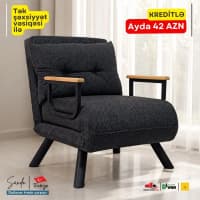 Kreslo, Qara rəng — şəkil 1