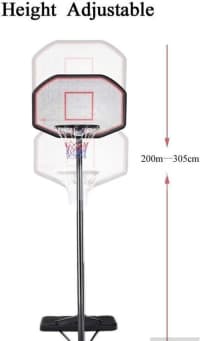 Tənzimlənən Basketbol Stendi 305 sm — şəkil 16