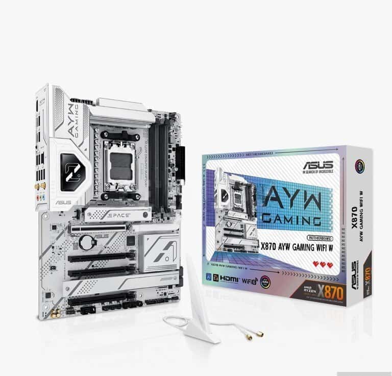 Motherboard ASUS X870 AYW Gaming Wi-Fi W - Tenderyard
