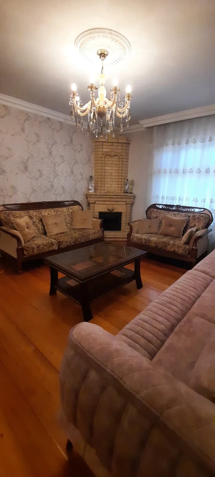 Qonaq otağı dəsti Qəhvəyi rəng