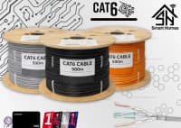 Cat6 kabel U/FTP LSZH 0.54mm narıncı (mis) — şəkil 1