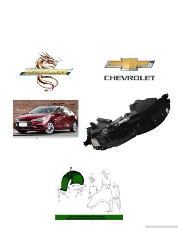 Arxa qanad altı Chevrolet Cruze 2017 - Tenderyard