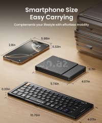 Klaviatura ProtoArc XK04 Bluetooth Foldable — şəkil 3