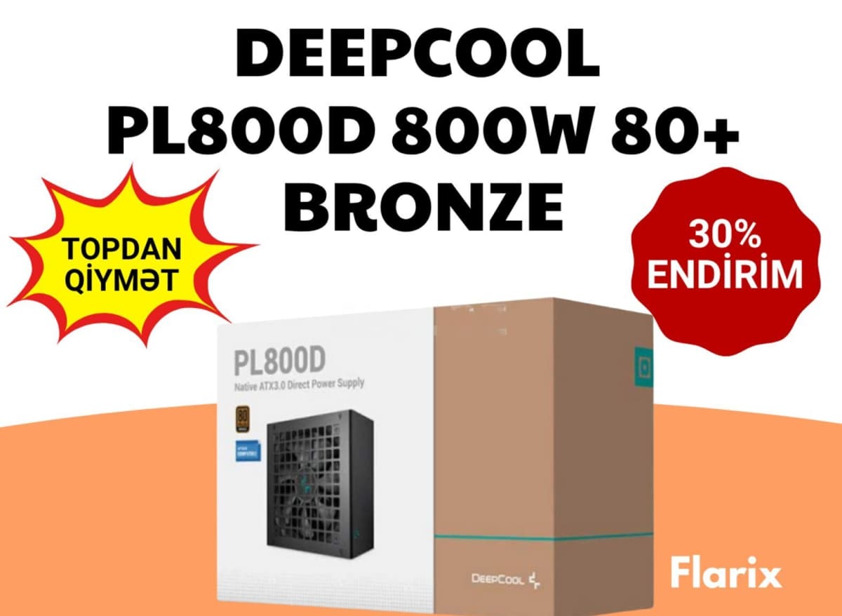 Qida bloku DeepCool PL800D 800W 80+ Bronze