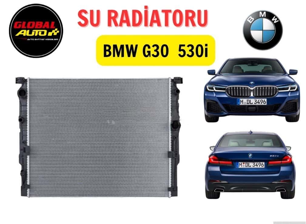Water radiator BMW G30 530i xDrive - Tenderyard