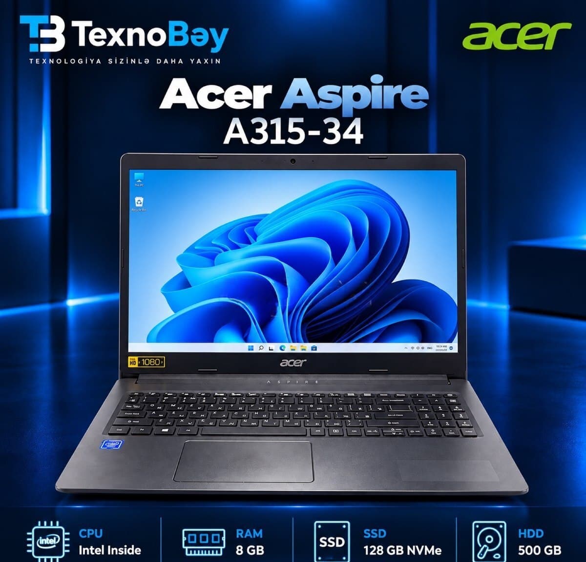 Notbuk Acer Aspire 3
