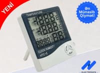 Rəqəmsal termometr və hiqrometr HTC-2 — şəkil 3