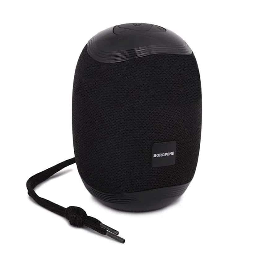 Borofone BR6 Portable Bluetooth Speaker, Black - Tenderyard