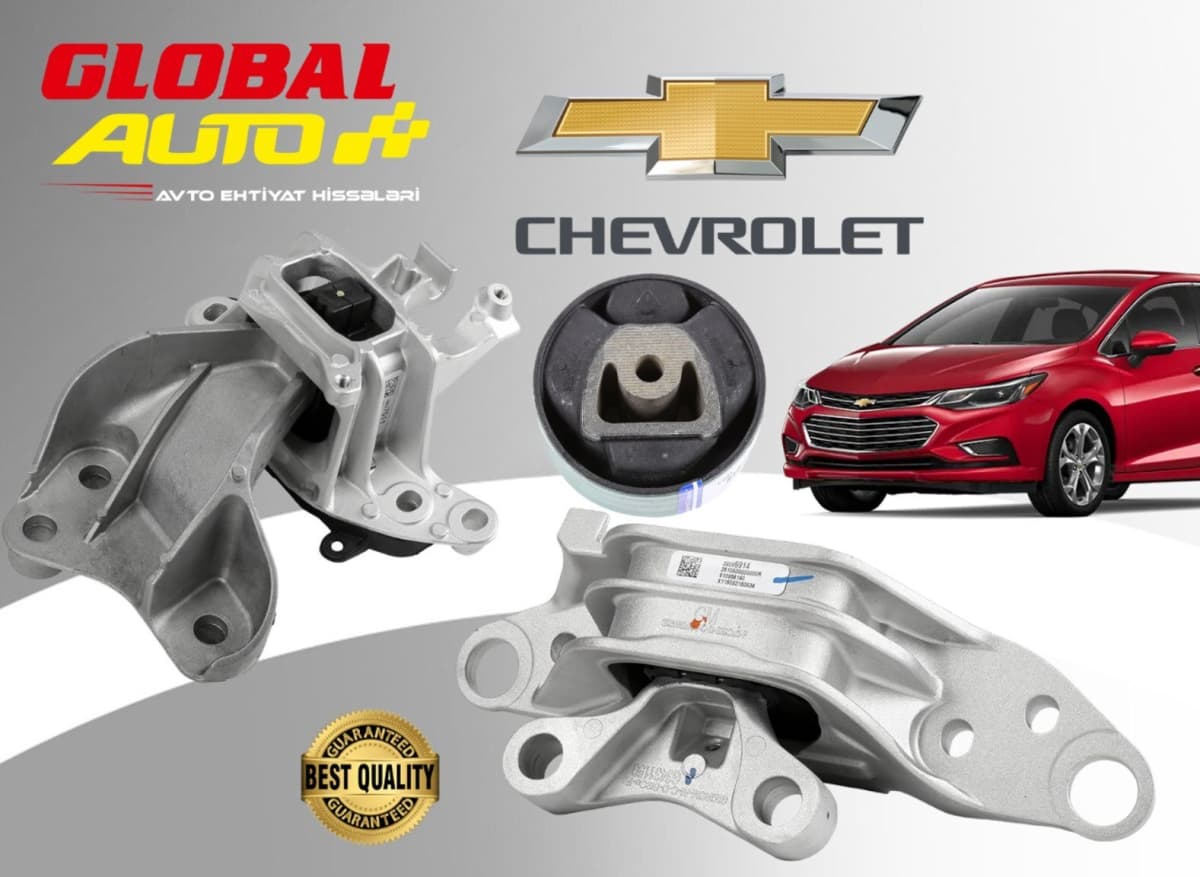 Mühərrik yastıqları Chevrolet Cruze 2016-2020 1.4