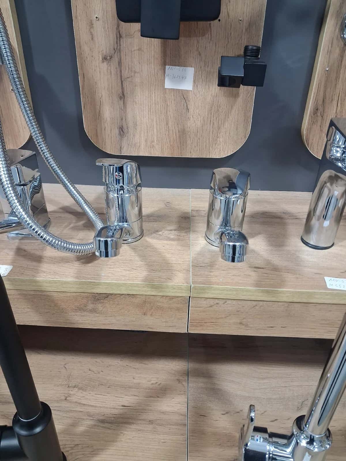 Shower faucet, Silver color - Tenderyard